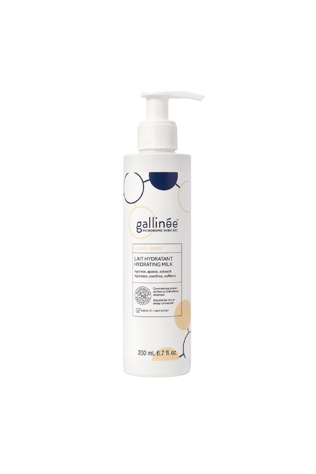 Hydrating Body Milk: Postbiotic Skincare | Gallinée
